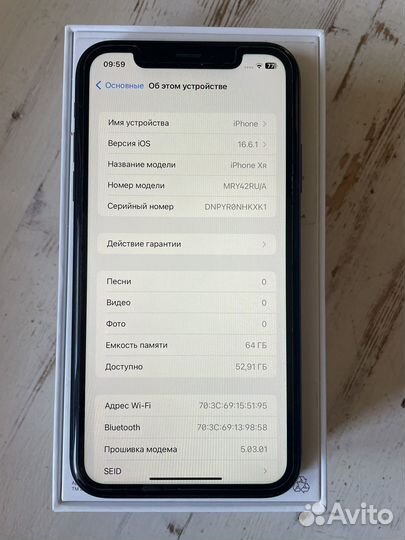 iPhone Xr, 64 ГБ