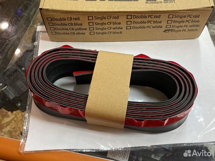 Губа бампера универсальная samurai