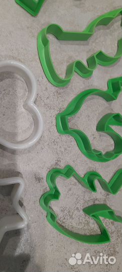 Формочки для печенья, новые, 7 шт