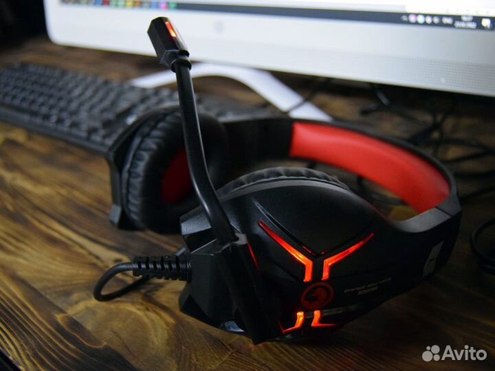 Стерео гарнитура c подсветкой Marvo HG8928