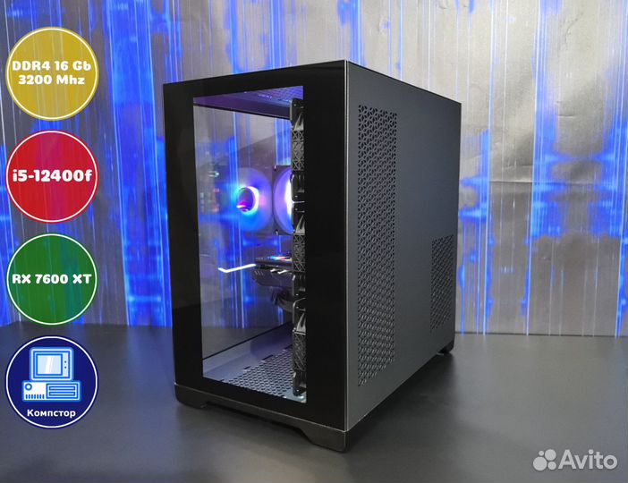 Игровой пк i5-RX7600XT-16DDR4-HZD0593128764-H610