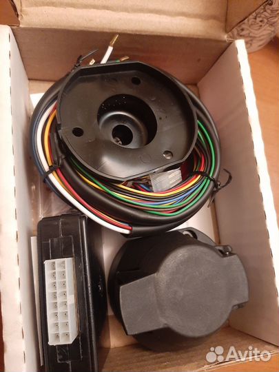 Электропроводка с блоком управления для тсу