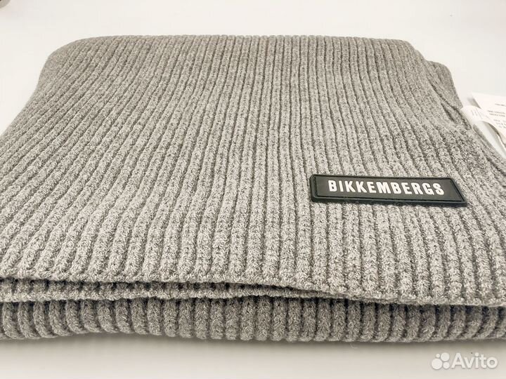 Bikkembergs шарф серый bksc00652K