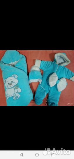 Конверт на выписку зима весна