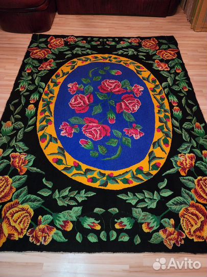 Ковёр, Винтаж,шерсть 100