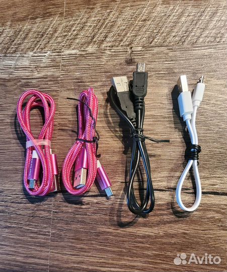 Шнуры зарядки Mini,micro USB, type C