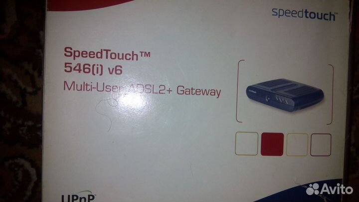 Роутер Adsl модем thomson SpeedTouch 546 v6