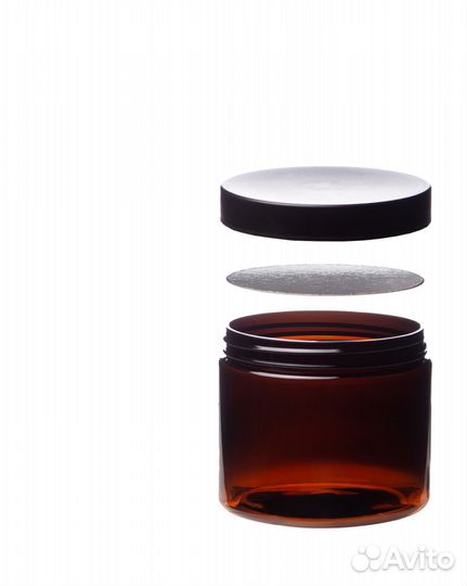 Банка пэт коричневая