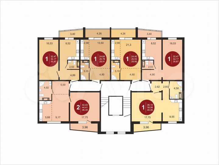 Квартира-студия, 28,7 м², 10/11 эт.