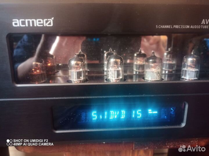 Усилитель с ламповым предварительным