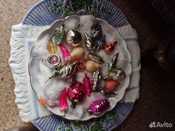 Елочные игрушки СССР