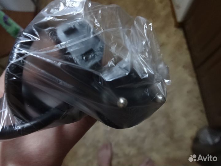 Кабели,сетевые шнуры,2шт-IEC С17 и С13,в упаковке