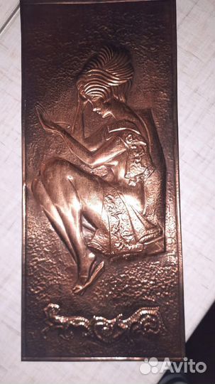 Картина медная чеканка