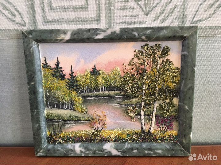 Картина из натурального камня