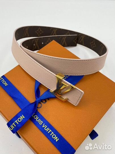 Ремень женский Louis Vuitton двухсторонний