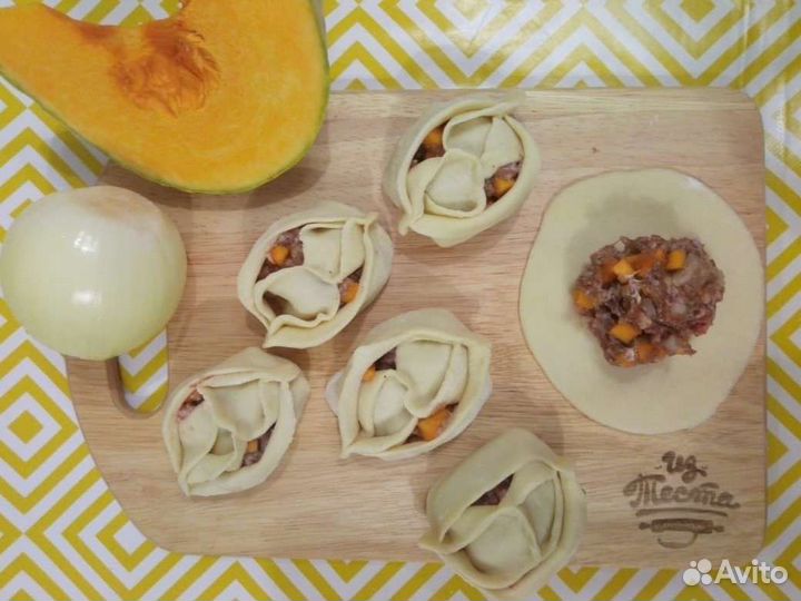 Домашние пельмени, вареники, манты, хинкали