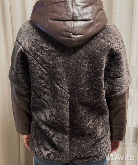 Дублёнка женская с мехом