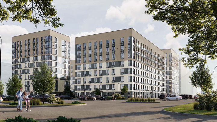 1-к. квартира, 33,1 м², 7/10 эт.