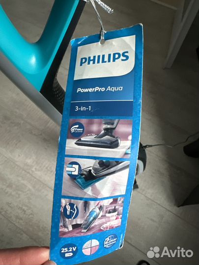 Пылесос моющий беспроводной Philips