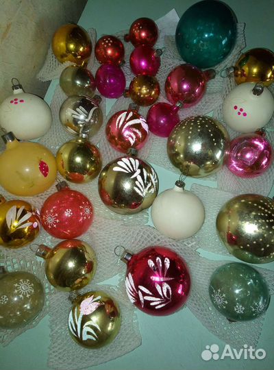 Елочные игрушки СССР