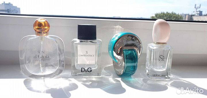 Пустые флаконы от духов