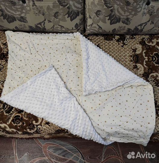 Бортики +косичка+одеялко для детской кроватки