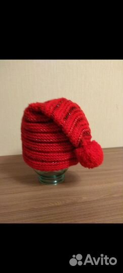 Шапка зимняя женская вязанная