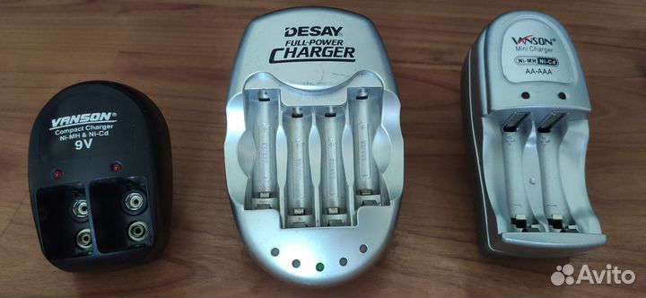 Зарядки для батареек