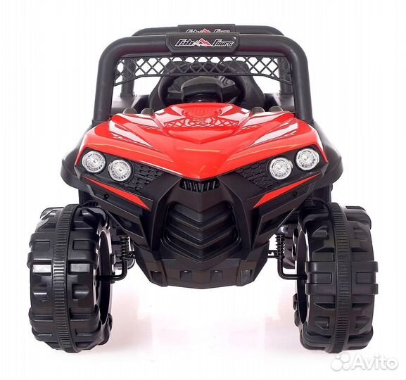 Электромобиль «Квадроцикл», 2 мотора, красный
