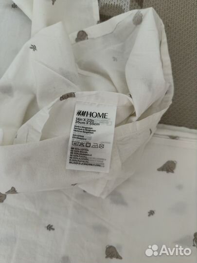 Детское постельное белье H&M