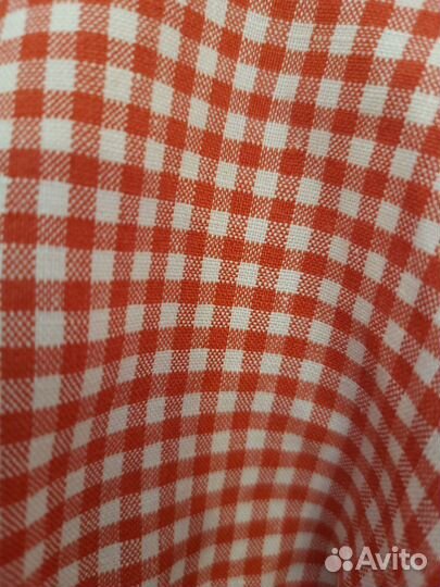 Платье для девочки СССР лен винтаж