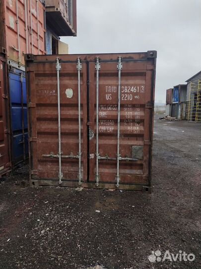 Морской контейнер 20 40 футов бу