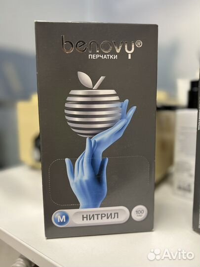 Перчатки нитриловые benovy