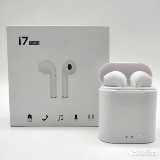 Bluetooth наушники гарнитура i7s