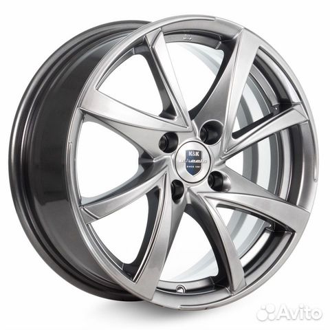 R15 4x100 6,5J ET50 D60,1 К&К Игуана (кс546) дарк