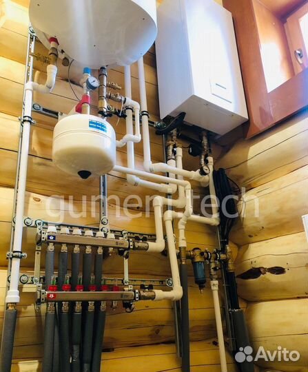 Отопление, водоснабжение, теплый пол, канализация