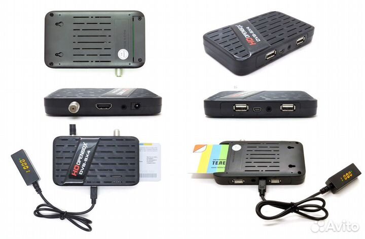 Телекарта с ресивером Openbox SX4