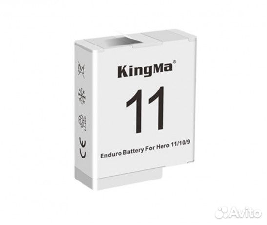 Аккумулятор KIngma spbl1B-C для GoPro Hero 11