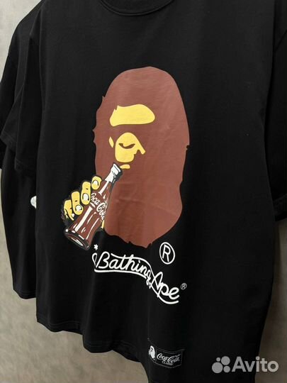 Стильные футболки Bape x Coca Cola(2024)