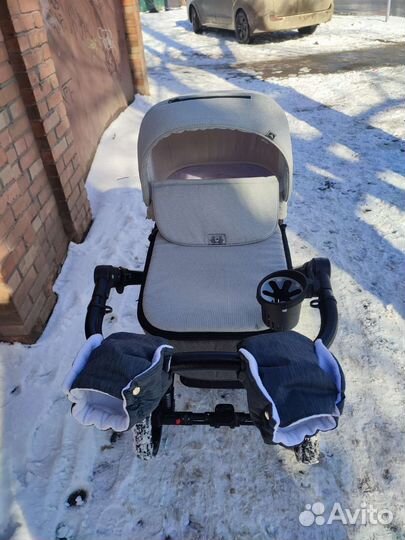 Коляска 2 в 1 adamex reggio