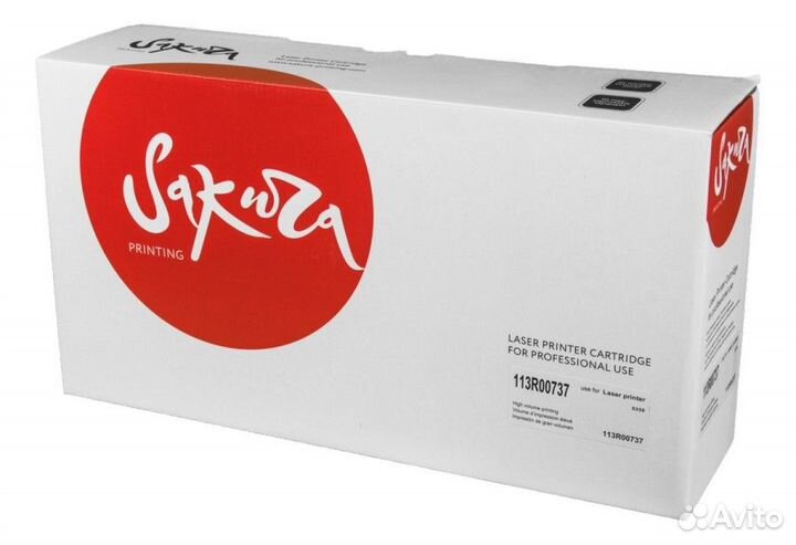 Картридж sakura 113R00737 для xerox