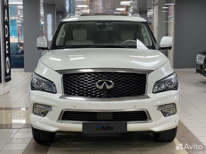 Infiniti QX80 5.6 AT, 2016, 191 000 км