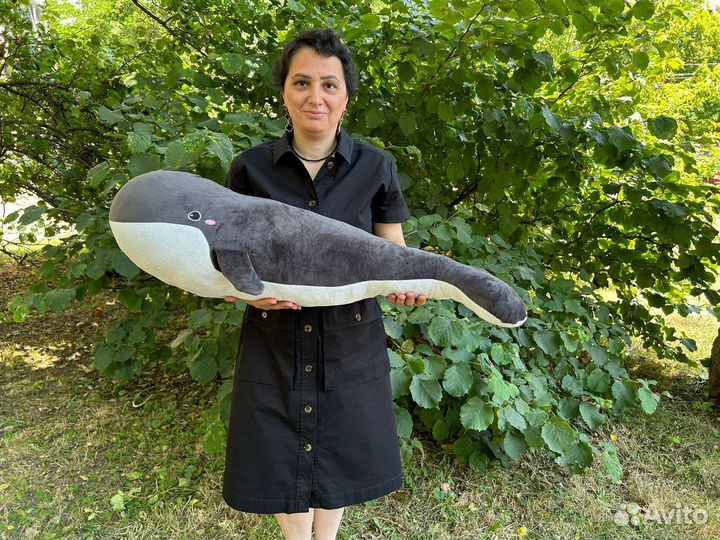 Мягкая игрушка кит. Кит подушка обнимашка