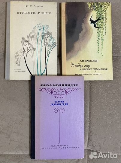 Поэзия : Ф. И. Тютчев, М. Квливидзе, А. Н. Плещеев