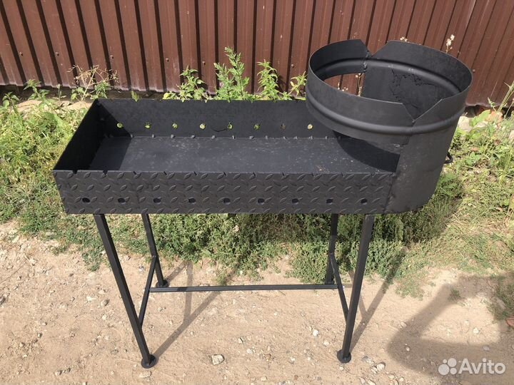 Мангал с подказанником