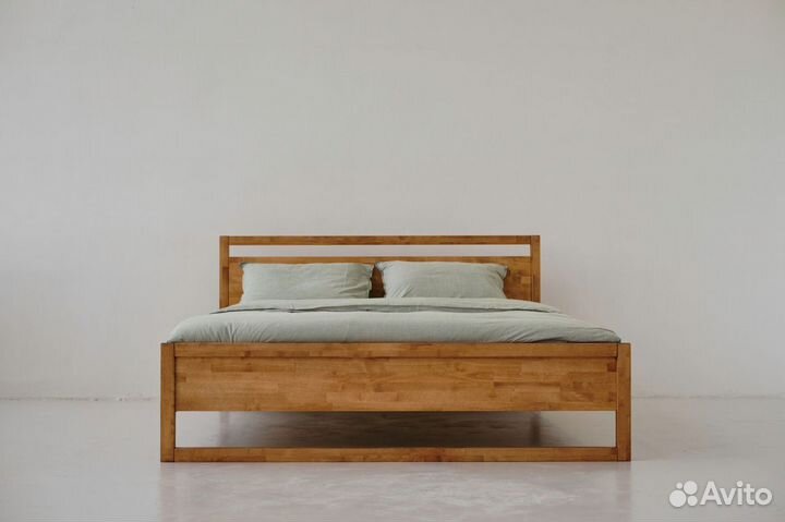 Кровать двуспальная Next 180х200 из массива дерева