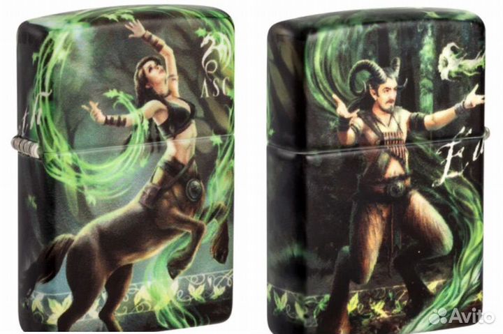 Набор зажигалок Zippo Anne Stokes Elements