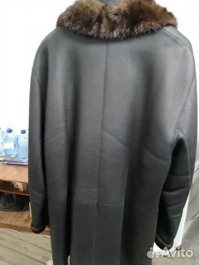 Дубленка натуральная мужская 58 размер