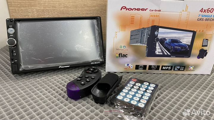 Автомагнитола 1 din с большим экраном 7 дюймов