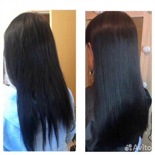Кератиновое выпрямление волос модель